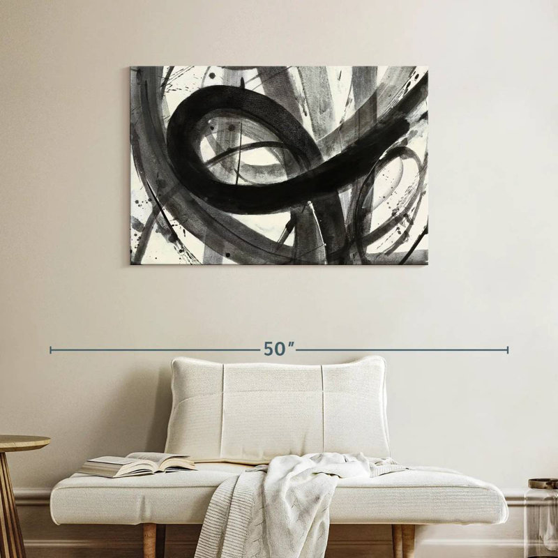 Avery Roller Coaster I On White, 26" H x 39" W