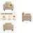 39.8” Accent Chair, Comfy Reading Chair Modern Small Armchair For Home Office-837208171