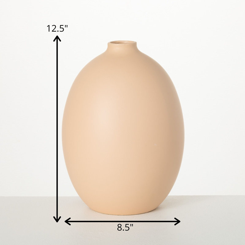 Bonyu 12.5'' Ceramic Table Vase