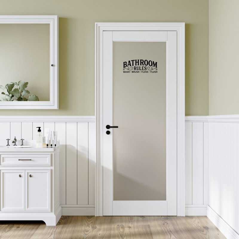 Porte standard pour salle de bain, 28 po x 80 po