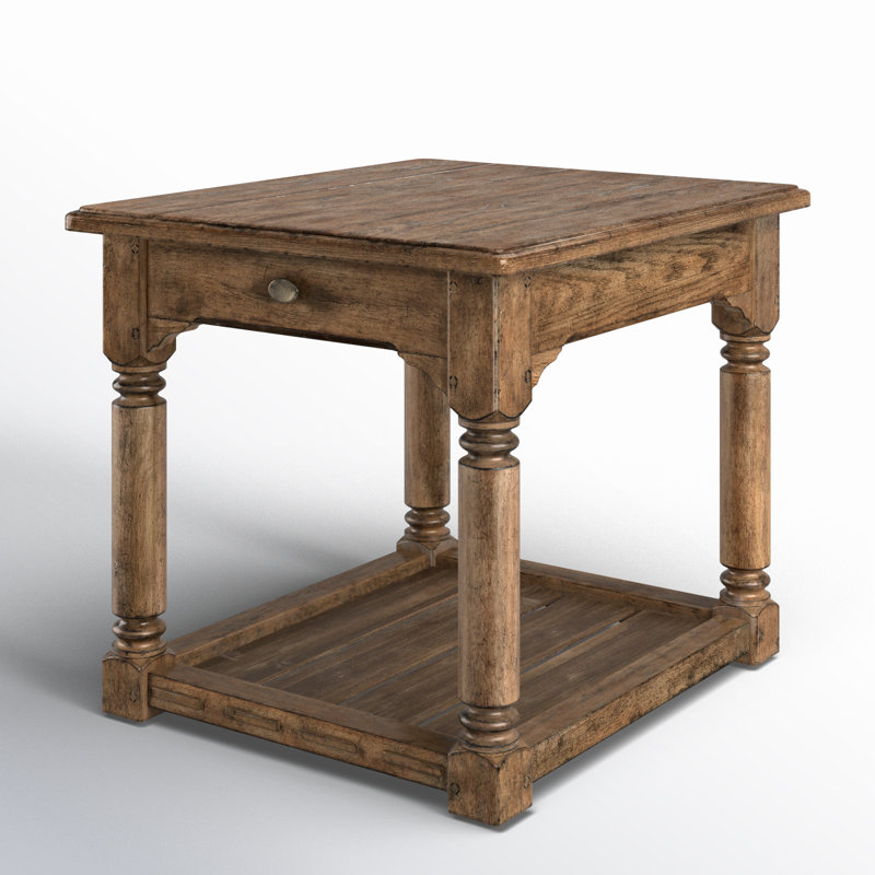 Americana 25" H End Table with Storage