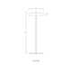 Bobber 57'' Dimmable LED Floor Lamp