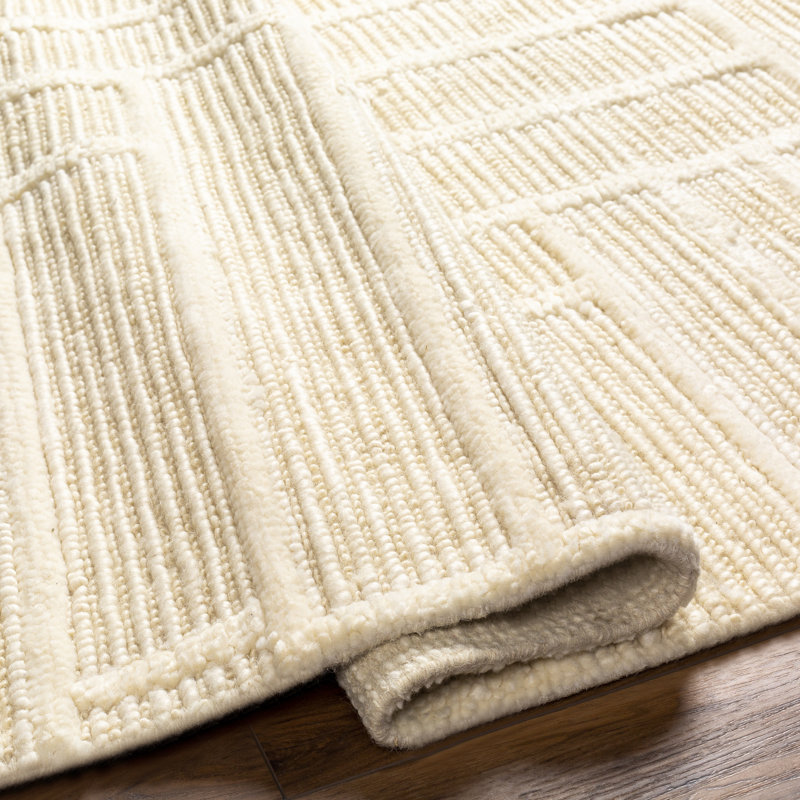 Ulmer Wool Geometric Indoor Rug, Runner 2'6" x 8'