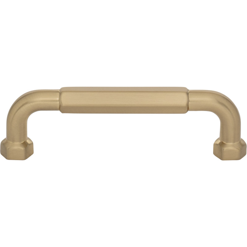 Dustin Bar Pull, Honey Bronze, 3 3/4" Center To Center