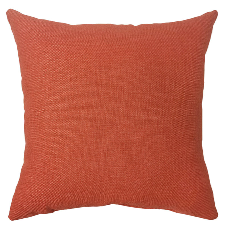 Housse et insert de coussin extérieur d'extérieur, 17 po x 17 po, Corail