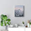 Beginning With God - Wrapped Canvas Print