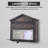 Mailbox Wall Mount, Locking Mailbox for Outside, Rust-Proof Hanging Secured Postbox, Security Key Drop Box, (Retro bird)