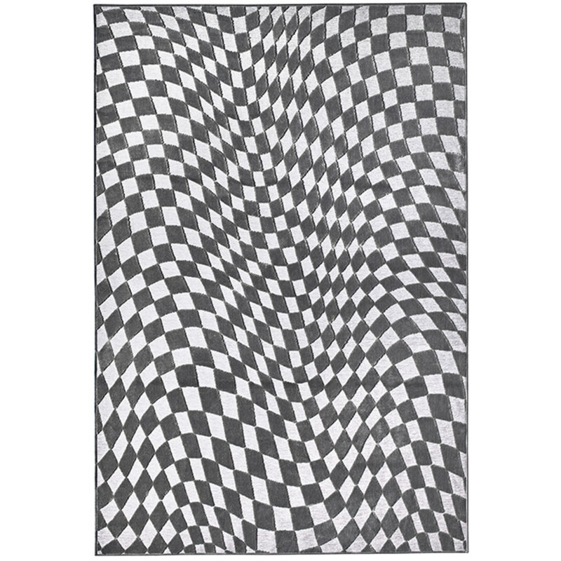 Genova Machine Woven Grey Indoor Rug, Rectangle 135 x 195cm