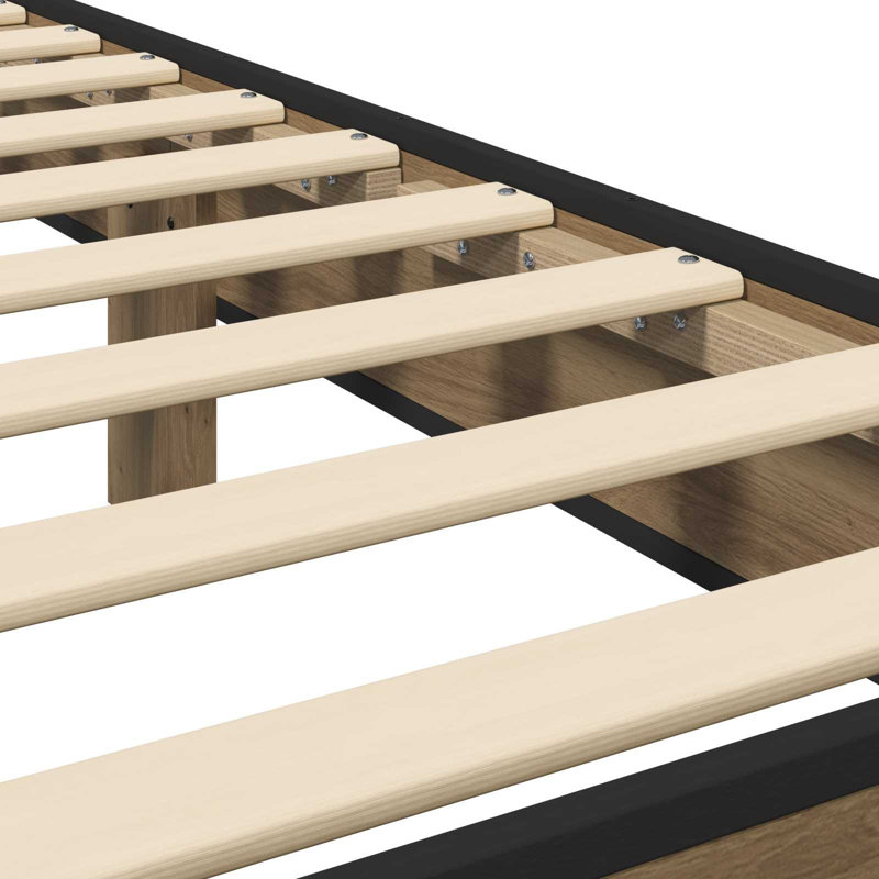 Bed Frame, Artisan Oak