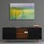  «The Autre Side 1» par Renee Kaelber, art mural en verre acrylique, 36 po x 24 po-122805192