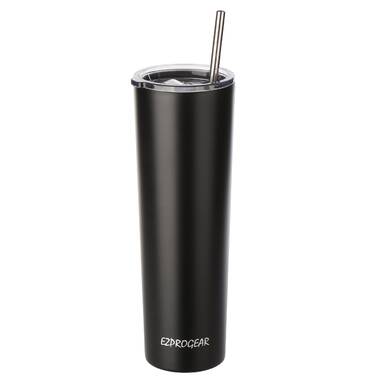 Silver Buffalo Stainless Steel Insulated Tumbler, 20 oz., Matte