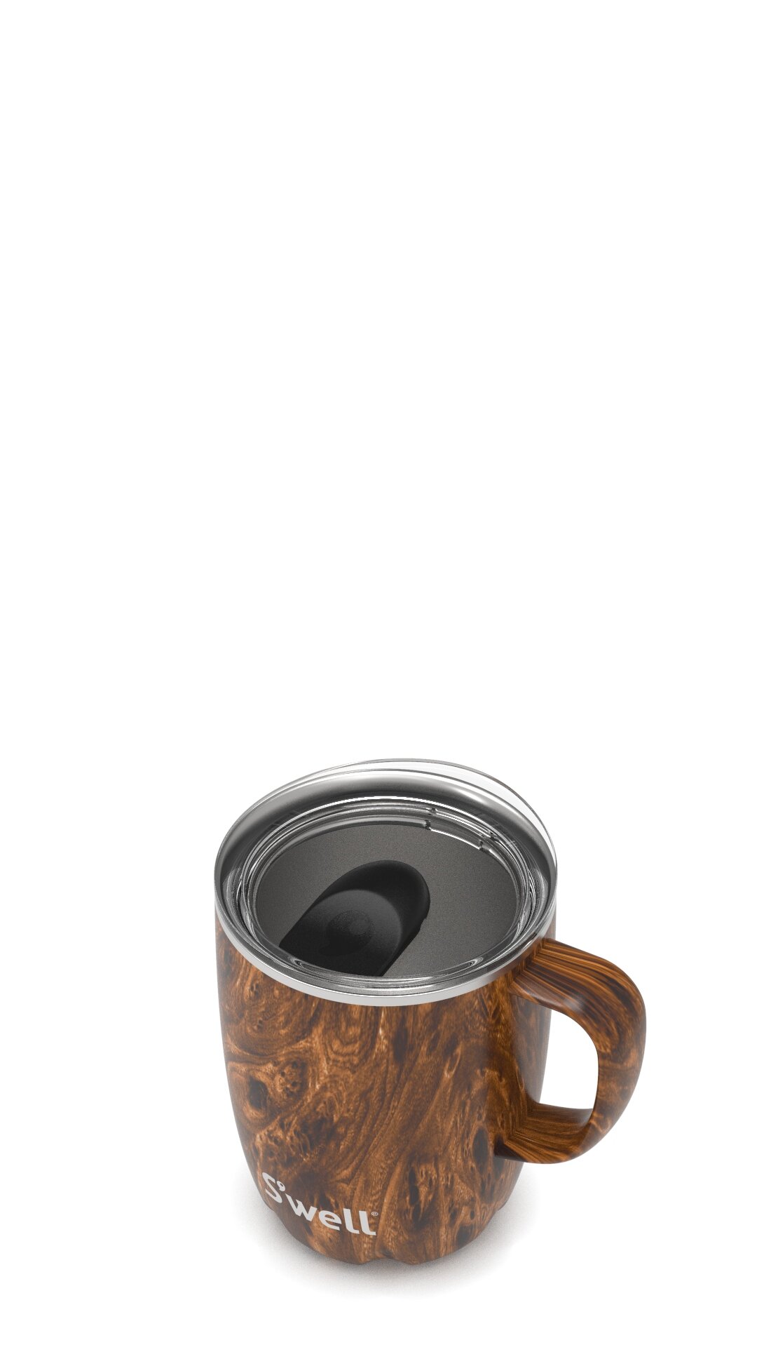 Wood Travel Mug with Long Handle