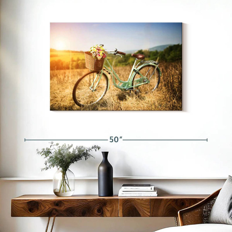 Vélo Mehar Vintage Flower, H 24 po x l 36 po