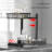 Pull-Out Kitchen Sink Organizer With Adjustable Height, Multi-Functional Spice Rack For Under Cabinet Storage