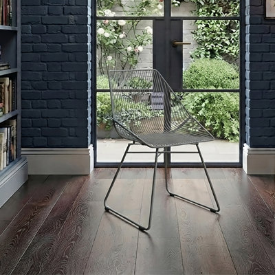 46cm H Slat Back Side Chair