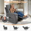 Fauteuil inclinable manuel moderne pour adultes, fauteuil inclinable rembourré-50714080