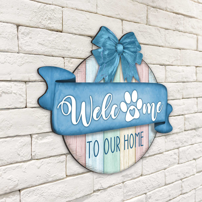 Panneau de bienvenue «Cleasby Dog Lover»