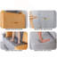 Canapé modulaire en velours 2 places avec coussins Huntoon-112458479
