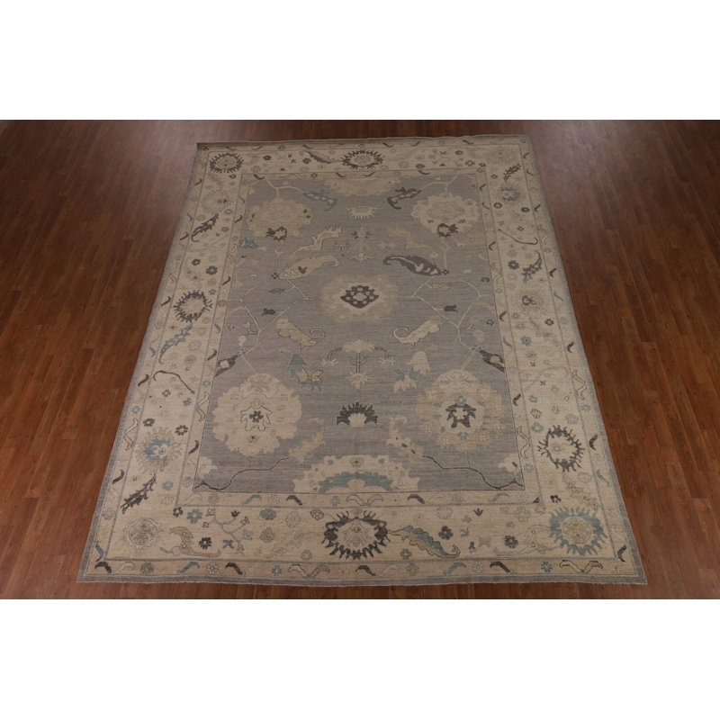 Vegetable Dye Oushak Turkish Area Rug