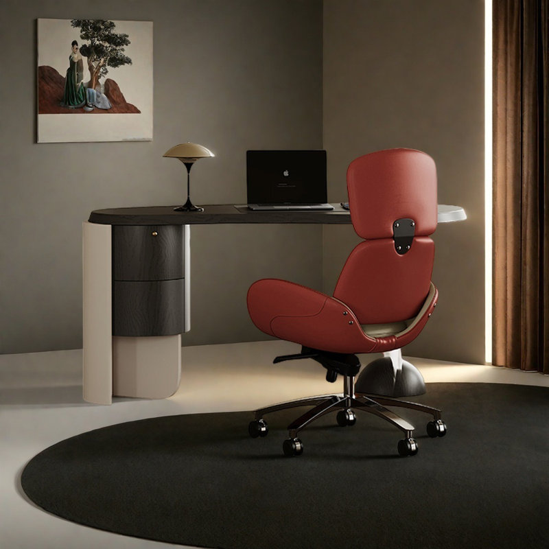 European style creative desk and chair set