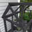 47.2" W X 23.6" D Wooden Greenhouse With Movable Wheels-113607585