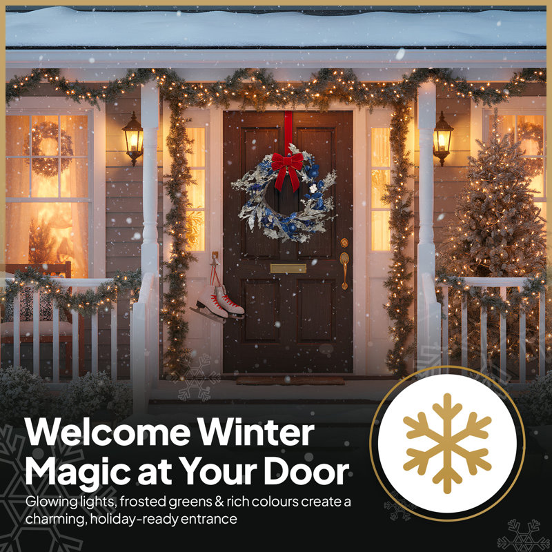 Polyethylene 75cm Wreath