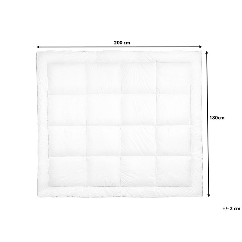 4 cm Mattress Topper, European Super King (180 x 200cm)