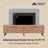 Jodie 69" Fluted TV Stand In Maple-89009178