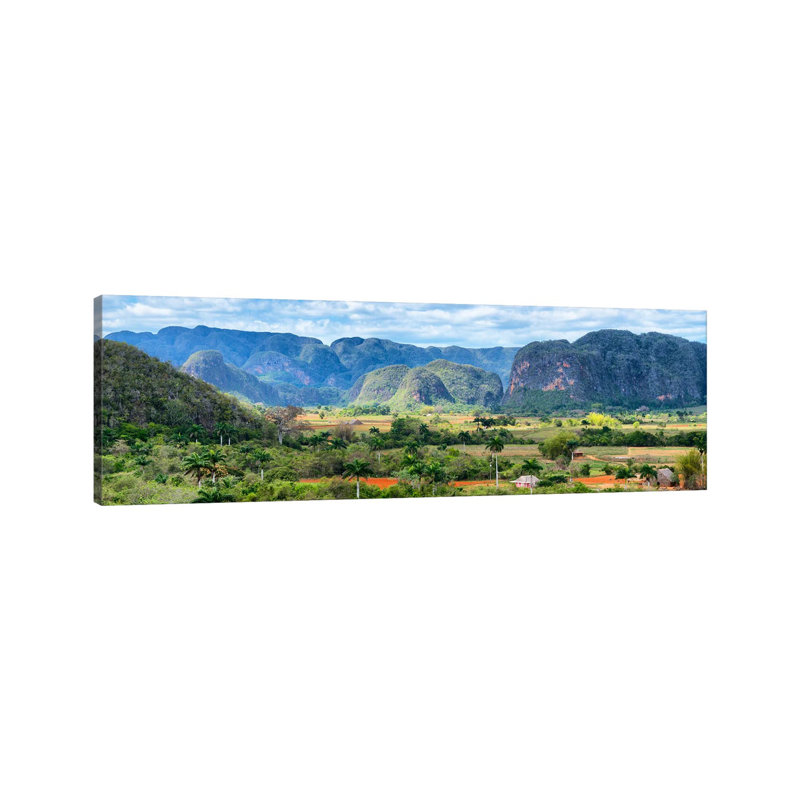 Vinales Valley by Philippe Hugonnard - Wrapped Canvas Panoramic Print, 30.48 cm H x 91.44 cm W x 3.175 cm D