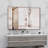 60"X40" Oversized Modern Rectangle Bathroom Mirror-1096211310