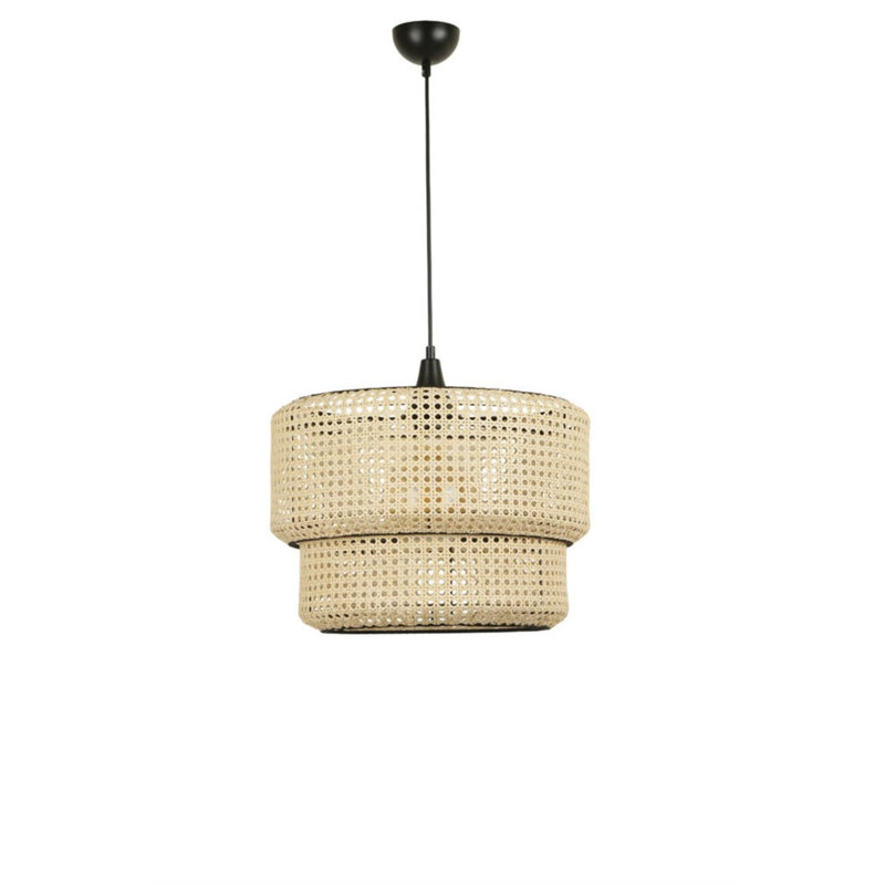 Marlotta 1 - Light Drum Pendant, Beige