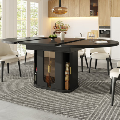 Extendable Oval Dining Table