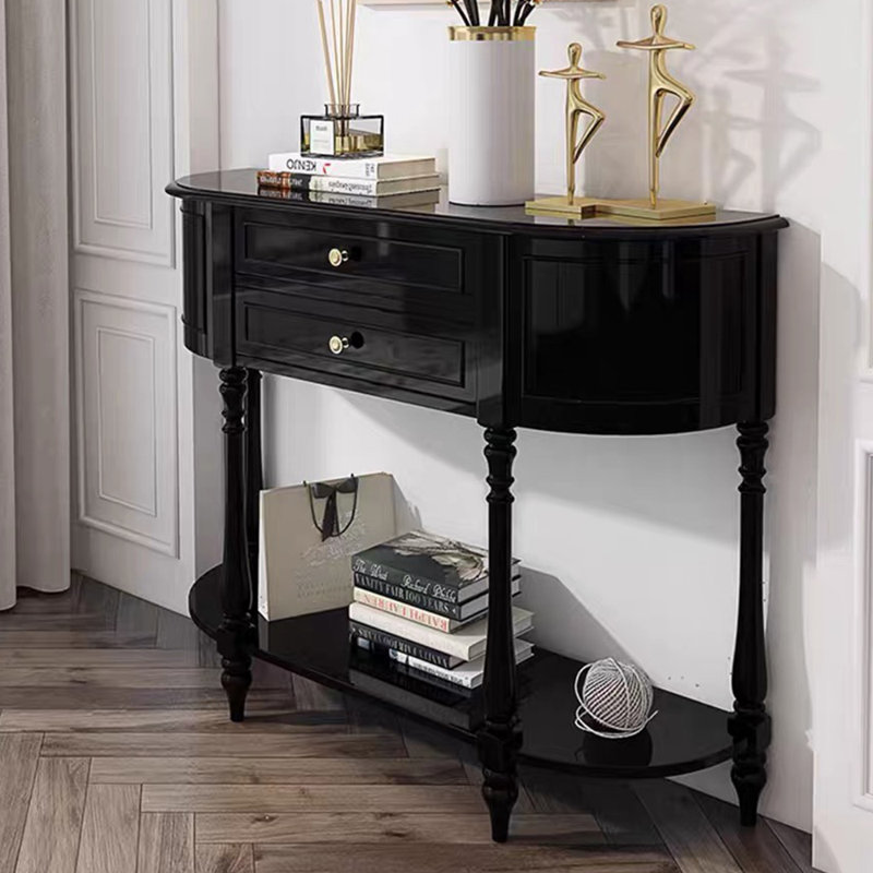 Console moderne et simple, Noir