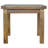 Helvig Mango Square Solid Wood Top with Solid Wood Base Dining Table