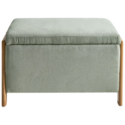 Taheem Fabric Upholstered Storage Bench