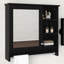 Armoire de rangement murale 2 en 1 avec tablette réglable-771680594