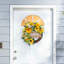 Faux Sunflower 40cm Wreath