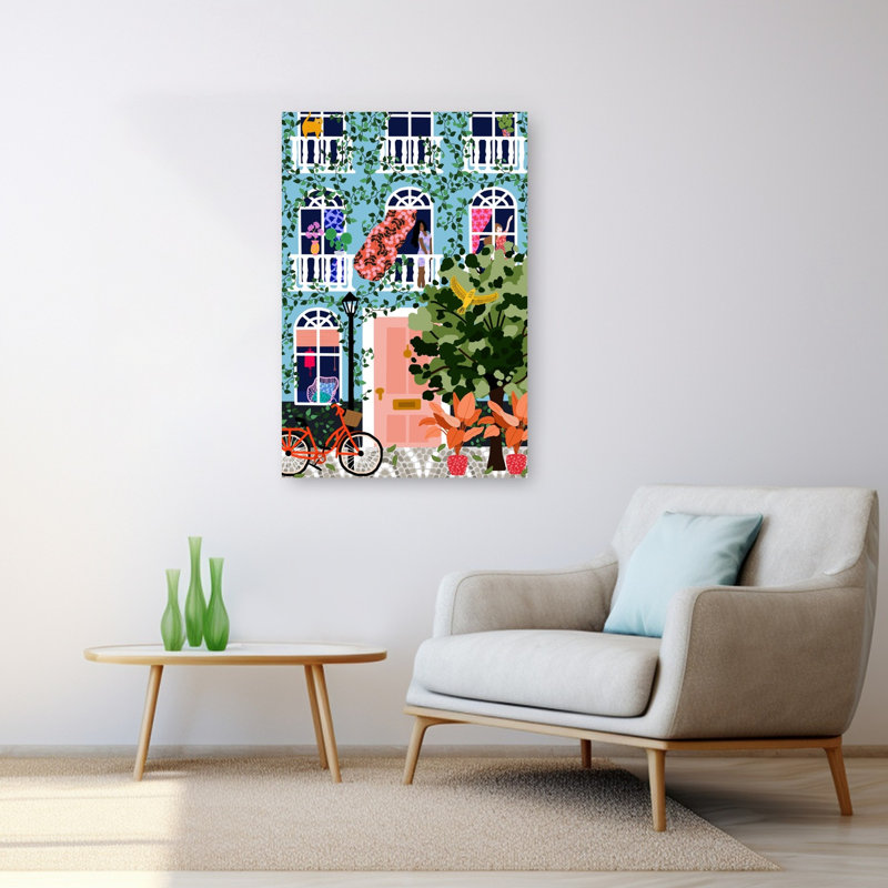 «Neighbours Contemporary Architecture», impression d'art mural, 48" H x 32" W