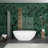 x Freestanding Soaking Plastic / Acrylic Bathtub