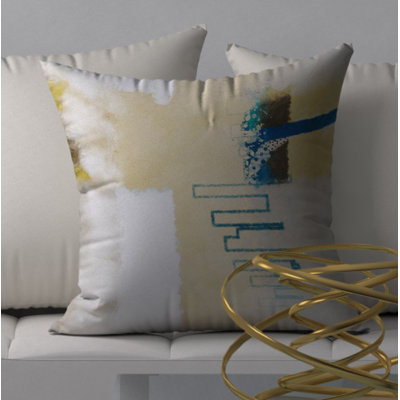 Housse de coussin décorative carrée parfaitement Détremlable
