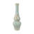 Decorative Modern Vase for Home Decor - Tall Vase with Sculptural Silhouette and Glazed Finish - Accent Table Vase for Shelf or Console Display - Elegant Flower Vase for Any Room - Green-1901903842