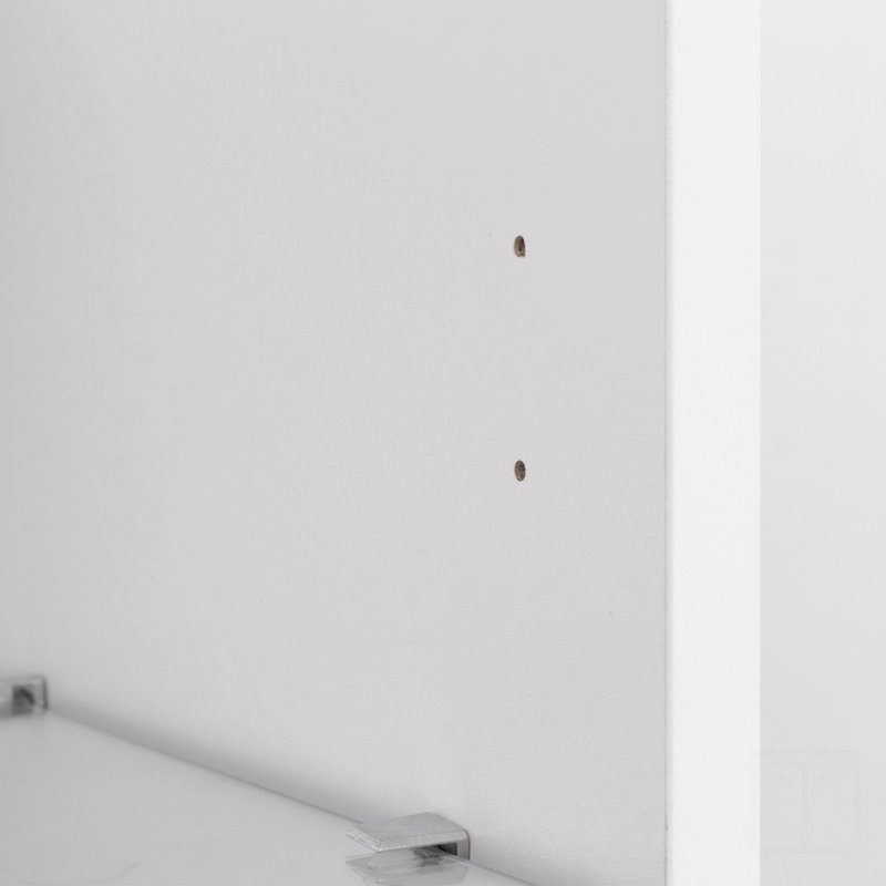 Side Cabinet With Aluminum Strip Lamp