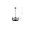 Luminaire suspendu tambour 3 lumières Marguriete-88590707