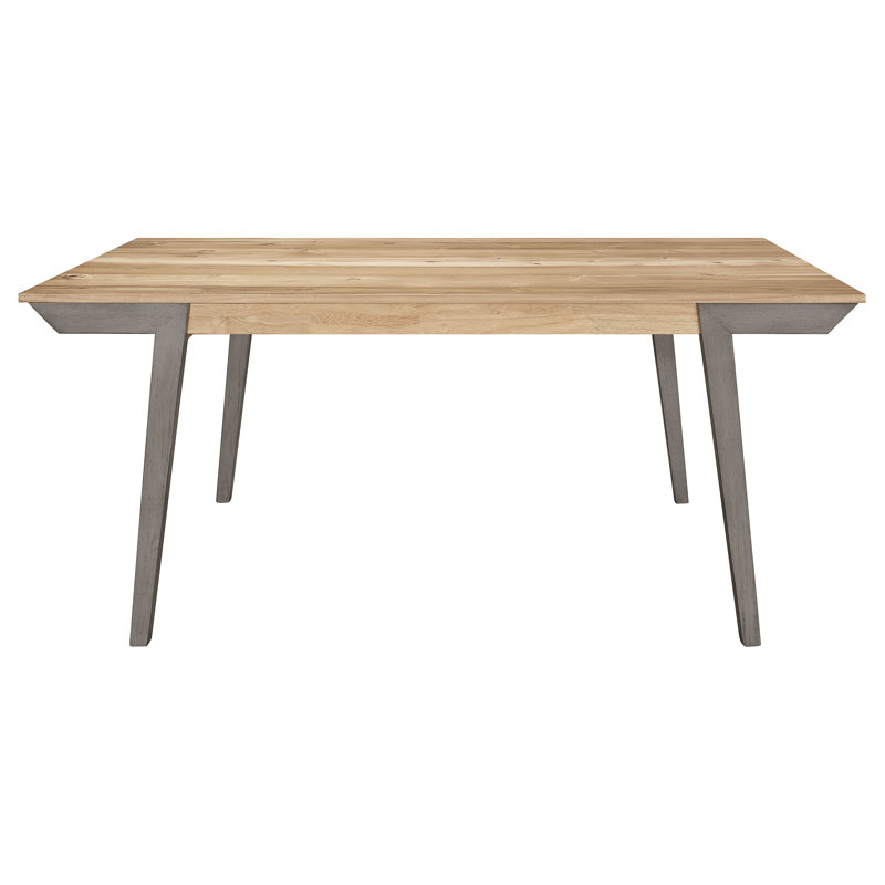 Cleaburn Heritage Design - Hastings 7-Piece Rectangular Dining Table Set, Grey, Grey