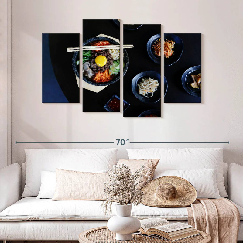 Bibimbap coréen Yarlin, H 32 po x l 52 po