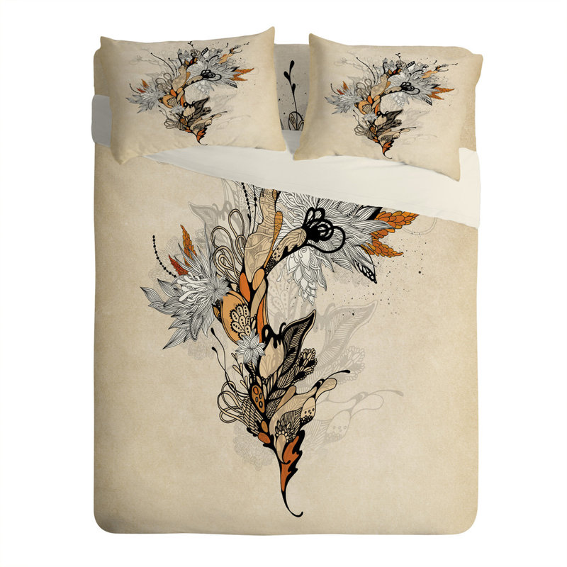 Floral 1 Pillowcase, King