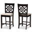 Upholstered Counter Stool with Solid Wood Frame-79985871-79985870
