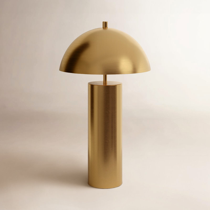 Marcella Geof 27" Table Lamp, White