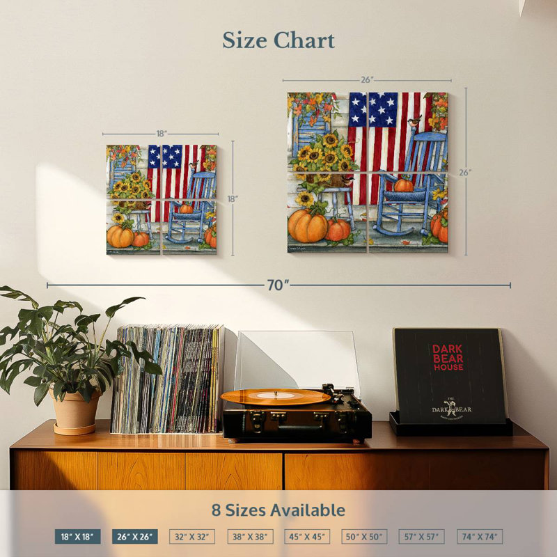 Lelend Old Glory I, H 18 po x l 18 po