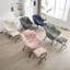 Méridienne moderne avec repose-pieds, accoudoirs et poche latérale, parfaite pour les petits espaces et la détente-2136971769